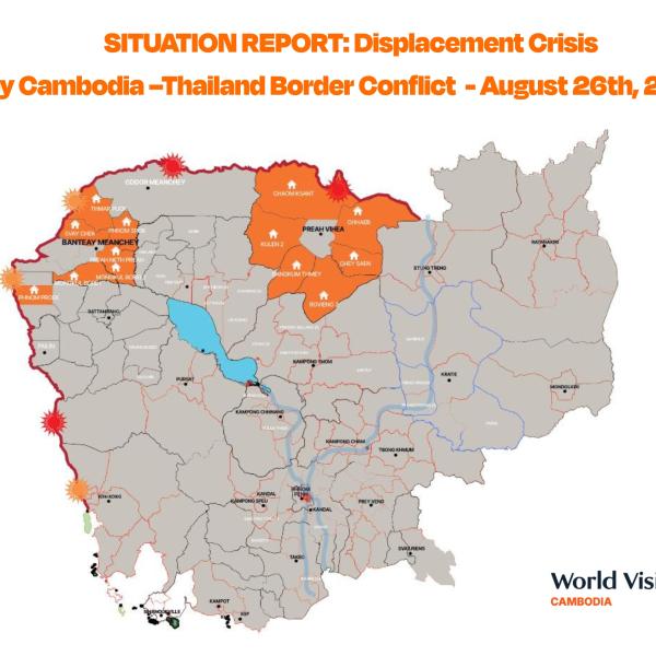 Situation Report: Displacement Caused by Cambodia –Thailand